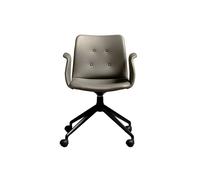 Bent Hansen Primum 4-Star Chaise de Salle à Manger Avec Swivel & Roulettes Zenso 3 214/Piètement Noir