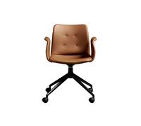 Bent Hansen Primum 4-Star Chaise de Salle à Manger Avec Swivel & Roulettes Zenso 3 223/Piètement Noir
