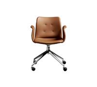 Bent Hansen Primum 4-Star Chaise de Salle à Manger Avec Swivel & Roulettes Zenso 3 223/Piètement Poli