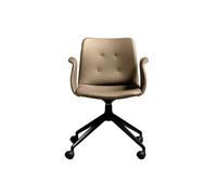 Bent Hansen Primum 4-Star Chaise de Salle à Manger Avec Swivel & Roulettes Zenso 3 228/Piètement Noir
