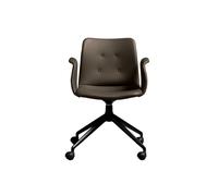 Bent Hansen Primum 4-Star Chaise de Salle à Manger Avec Swivel & Roulettes Zenso 3 230/Piètement Noir
