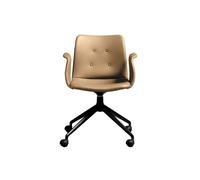 Bent Hansen Primum 4-Star Chaise de Salle à Manger Avec Swivel & Roulettes Zenso 3 261/Piètement Noir