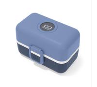 Bento compartimenté enfant 800ml bleu