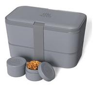 Bento Encastrable 1,5 l gris carbone - Umami - Gris - Plastique Gris G