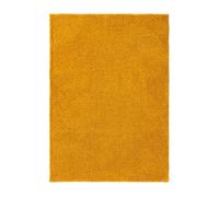 benuta Basic Tapis Poils Long Soho - Jaune 160x230 cm - Doux Minimaliste - Lavable - Nettoyage Facile - Compatible avec Chauffage au Sol - pour Chambre, Couloir, Salle à Manger