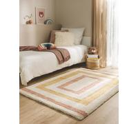 benuta Lytte Tapis Enfant Chambre Gobi - Multicolore 120x170 cm - Fausse Fibre - Rectangulaire Style: Motifs Bebe, Scandi - Facile Entretien - pour Salon, Bureau, Couloir