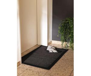 Benuta Nest Sisal Sana Tapis en Fibre Naturelle - Noir - 40 x 60 cm - Tapis Robuste pour Salle à Manger et Salon - 100% sisal - Fibres Naturelles - Design Intemporel