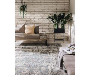 benuta Tapis d'intérieur et d'extérieur Artis Gris 120 x 180 cm
