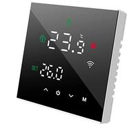 Beok Thermostat WiFi Intelligent, Thermostat de Chaudière Programmable pour Chauffage de Chaudière Eau/Gaz, Montage Mural avec Affichage LCD Numérique,TGW60-WIFI
