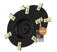 BEOS 2 Plateau de Lames pour 6 Lames - LUBA1 et LUBA2 (Jusqu'en 2024) | Disques de coupe renforcés de fibre de verre - Ø 170 mm - Fabriqués en Allemagne - Pour Mammotion