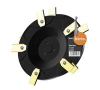 beos® Disques de coupe pour tondeuses robotisées haut de gamme – Compatibles avec Ecovacs GOAT A1600 & A3000 - 2 disques de coupe pour 5 lames - Fabriqués en Allemagne