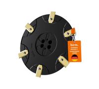 beos® Disque de coupe tuning pour robot tondeuse haut de gamme pour 6 lames - Compatible avec Gardena Sileno minimo & Husqvarna Automower Aspire - Ø 180 mm