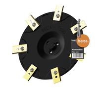 beos® Premium Robot tondeuse Disque de coupe tuning – Compatible avec Mammotion YUKA mini - Disque de coupe pour 7 lames - Fabriqué en Allemagne