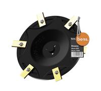 BEOS Plateau à Lames Tuning pour 6 Lames - Dreame Mova, LiDAX et ViAX | Disque de coupe renforcé de fibres de verre - Ø 170 mm - Fabriqué en Allemagne