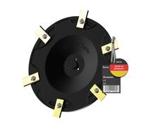 beos® Premium Robot tondeuse Disque de coupe réglable pour 6 lames - Compatible avec Dreame A1 & A2 - Disque de coupe renforcé de fibre de verre - Fabriqué en Allemagne