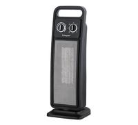 BEPER P203TER002 Radiateur soufflant tour en céramique, radiateur électrique d'appoint 2000 W avec oscillation automatique, thermostat réglable, 2 niveaux de puissance, arrêt automatique sécurisé