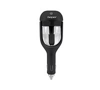 BEPER P205DIF100 Diffuseur/Humidificateur Auto d'arômes, 25 ML, 1,5-2 W, Inclinable jusqu'à 180°, Système de Fermeture Anti-Goutte, Bouton Touch, Nébulisation Continue ou intermittente, Fiche 12 V