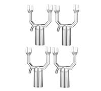Béquille de Branches pour Arbre Fruitier, 19mm, Lot de 4 | Protection la Neige, Alliage D’aluminium Argenté, Aide au Redressement, pour Vergers et Hiver