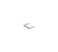 Béquille double carré 8x60mm aluminium - - P00002409