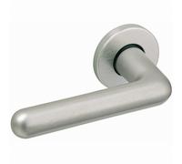 Béquille double Golf 1322 BEZAULT Argent Rosace Ø48 - 0153023
