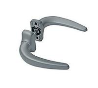 Béquille double Horus 2051I Carré 8 mm - Gris 9006 - 2051I-G5