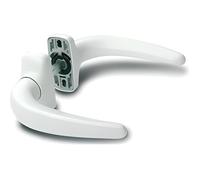 Béquille double Horus 2051I FAPIM Carré 8 mm - Blanc 9016 - 2051-QX