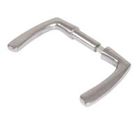Poignée de porte argent - Carré 8 mm - Alsace - JPM