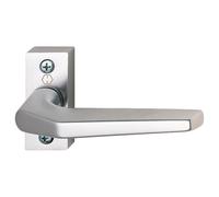 Hoppe Ensemble sur rosaces Frankfurt Aluminium pour menuiserie métallique Noir G