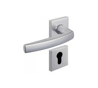 Béquille double sur rosaces aluminium Cityzen