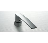 Béquille FAPIM Iris - Pour poignée de fenêtre avec mécanisme 0520 - Entraxe 21,5 mm - 0500A_G6 - Argent G6