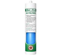 Ber-Fix MS Colle polymère bleue sous-marine pour piscine Mastic d'étanchéité étanche sans vidange carrelage béton acier film PVC