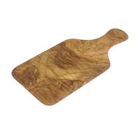 Berard 54072, Planche à découper et présentation apéritif en bois d’olivier fait main - 29 cm avec manche