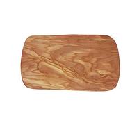 Berard 54170, Planche en bois d’olivier fait-main et nourrie à la cire d’abeille, pour découpe en cuisine ou présentation apéritif - 22 cm