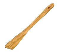 Berard 66572, Spatule droite biseautée Contour en bois d’olivier fait-main, idéale cuisine et service - 30 cm.