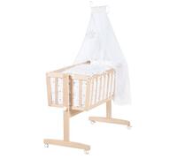 Berceau Bébé Roba Star Magic - Bois De Hêtre - Matelas Inclus - 40x90cm Marron