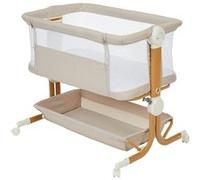 Berceau Cododo 3 en 1 - Réglable Hauteur et Inclinaison - Pliable - Panier de Rangement - Roues