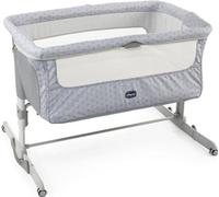 Berceau Cododo Chicco Next2Me Dream, Silver, Hauteur Réglable, Matelas Inclus, 0+ Mois, Mode Bascule