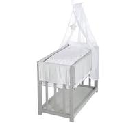 Berceau Cododo Complet Roba - Sternenzauber - 3 En 1 - Hauteur Réglable - Gris Gris