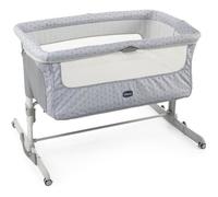 berceau/co-couchette Next2Me 69 x 93 cm polyester argent