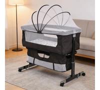 Berceau multifonction 3-en-1 pour dormir en co-dodo, avec hauteur réglable