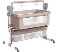 Berceau pour bébé, télécommande, design portable, modèle X601-BEIGE