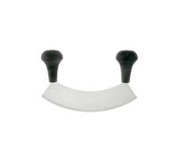 Berceuse A Herbe Hachoir 1 Lame Inox 18 Cm 2 Poignees Ustensile Cuisine