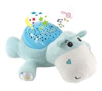 Berceuse Pour Bébé, Jouets Apaisants Pour Le Sommeil Des Nourrissons, Berceuses À Bruit Blanc, Projection De Lumière Étoilée (Hippopotame En Peluche)