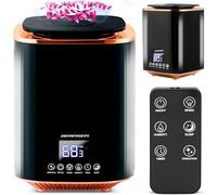 Berdsen - Humidificateur à ultrasons - Avec ioniseur et diffuseur d'arômes - Panneau de commande LED - Arrêt automatique, brouillard froid - Réservoir d'eau 2,6 L - Silencieux - Pour chambre à coucher