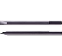 BERGEON 6899-T-120 Lot de 2 lames de rechange en acier inoxydable pour tournevis d'horloger Ø 1,20 mm Rouge