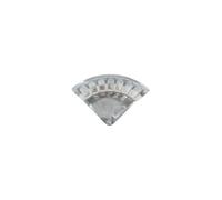 Porte-tuyau mural forme A alu taille 4 L417xP187mm