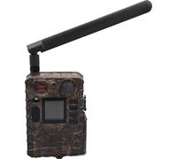 Berger & Schröter | Caméra de surveillance 4G/LTE avec capteur de mouvement PIR, 2 LED noires + 940 nm + LED blanches, 37 millions de pixels (capteur CMOS 4 MP), vidéos 4K