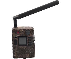 Berger & Schröter | Caméra de surveillance 4G/LTE avec capteur de mouvement PIR, 2 LED noires + 940 nm + LED blanches, 37 millions de pixels (capteur CMOS 4 MP), vidéos 4K