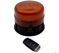 Berger & Schröter Gyrophare SM811HP-BR 12 V, 24 V à batterie ventouse, fixation magnétique, montage par vissage orange