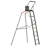 Berger & Schröter | Kit d'extension indépendant pour échelle d'affût, vert olive, poids de la structure métallique env. 10 kg